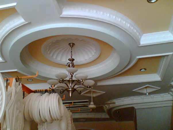 gemawing gypsum Percantik Interior Atap Rumah Anda